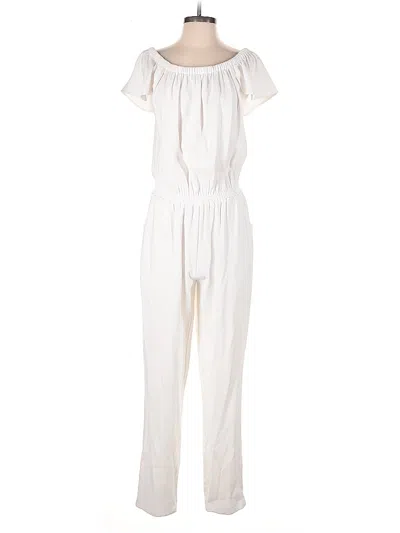 Pre-owned Jb By Julie Brown Jumpsuit In White