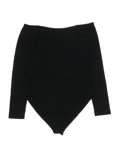 Pre-owned Mangopop Collection Bodysuit In Black