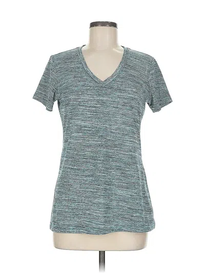 Pre-owned Reebok Active T-shirt In Blue