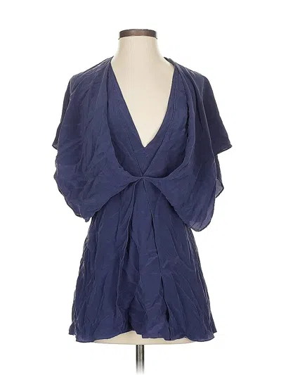 Pre-owned Bcbgmaxazria Kimono In Blue