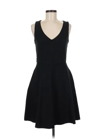 Pre-owned Ann Taylor Loft Casual Dress In Black