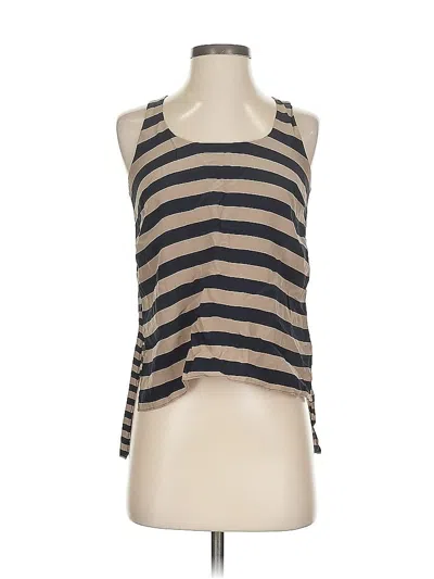 Pre-owned Bcbgmaxazria Sleeveless Top Black Halter Neckline Tops
