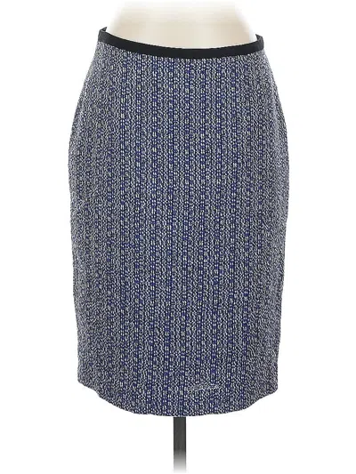 Ann Taylor Formal Skirt In Blue