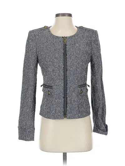 Pre-owned Ann Taylor Jacket In Gray