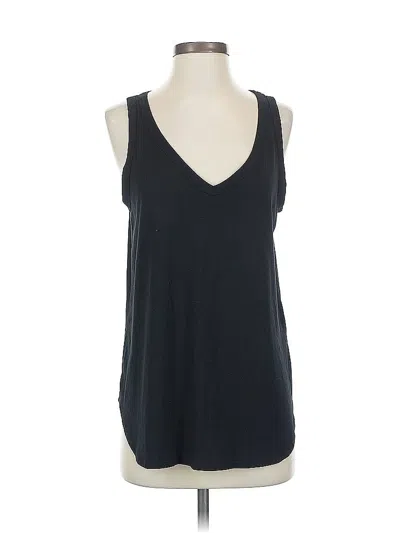 Pre-owned Peyton Jensen Sleeveless T-shirt In Black