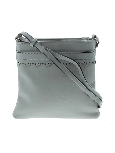 Pre-owned B Brentano Crossbody Bag In Gray