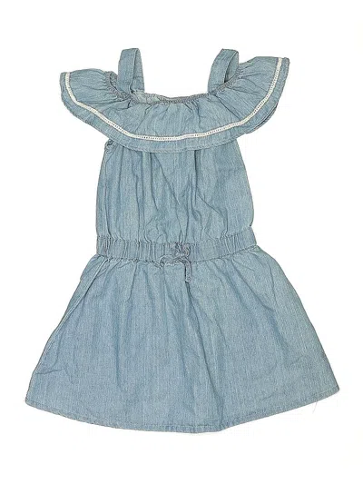 Pre-owned Dkny Kids' Dress In Blue