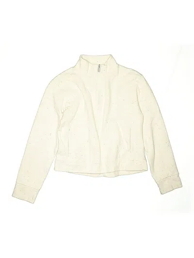 Pre-owned Zella Kids' Jacket In White