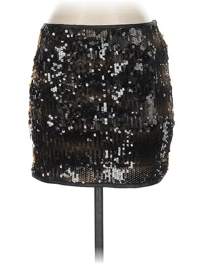 Pre-owned Black Formal Skirt In