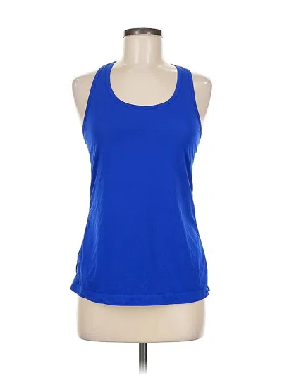 Pre-owned Zella Active Tank Top In Blue