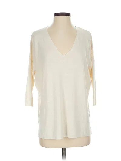 Pre-owned White Label The White Company Cardigan Sweater In White