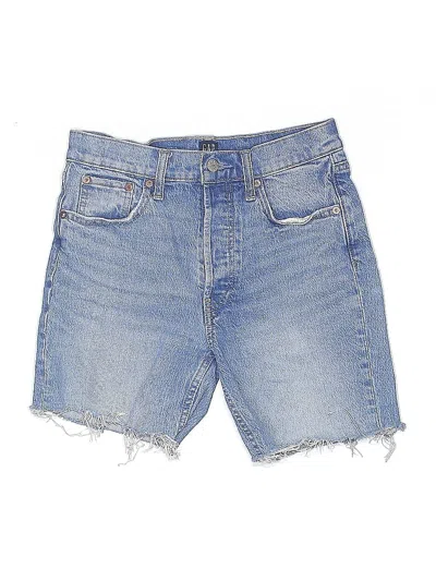 Pre-owned Gap Denim Shorts In Blue