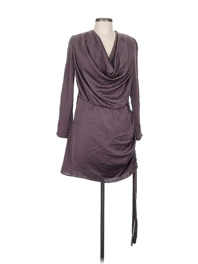 Pre-owned Ramy Brook Cocktail Dress In Purple