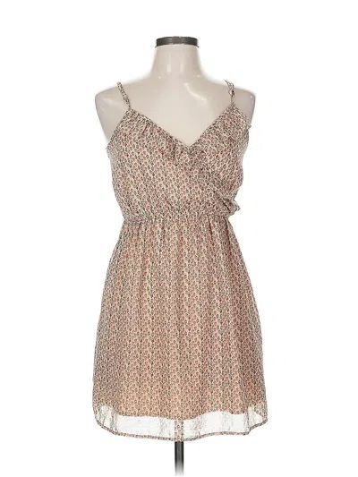 Pre-owned Forever 21 Casual Dress In Brown