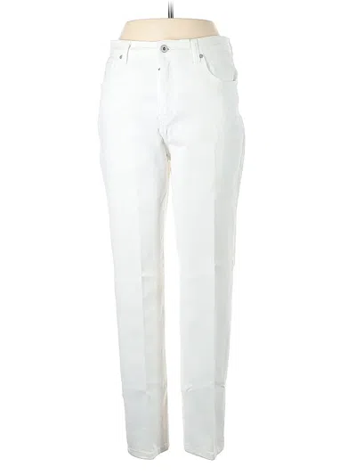 Pre-owned Gloria Vanderbilt Jeans In White
