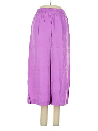Pre-owned Amour Vert Casual Pants In Purple