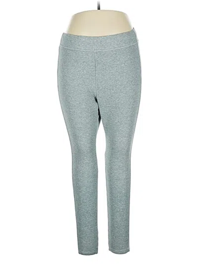 Pre-owned Lands' End Active Pants In Gray