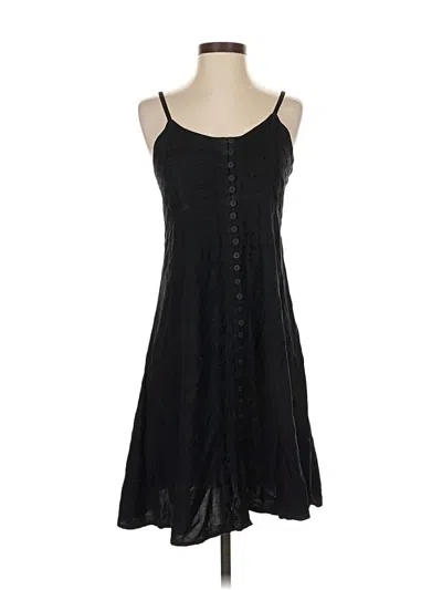 Pre-owned Devi Casual Dress In Black