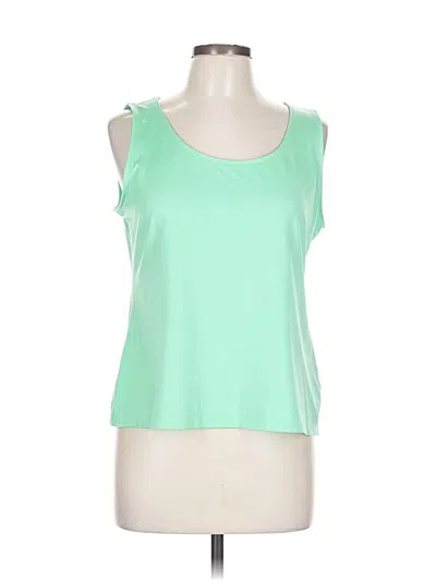 Pre-owned Charter Club Sleeveless T-shirt In Green