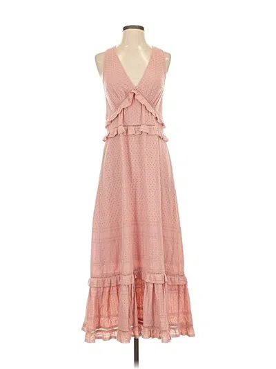 Pre-owned Simkhai Casual Dress In Pink