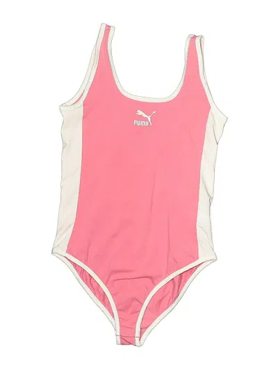 Pre-owned Puma Bodysuit In Pink