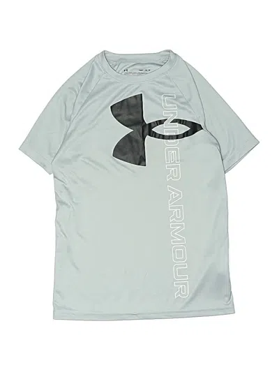 Pre-owned Under Armour Kids' Active T-shirt In Silver