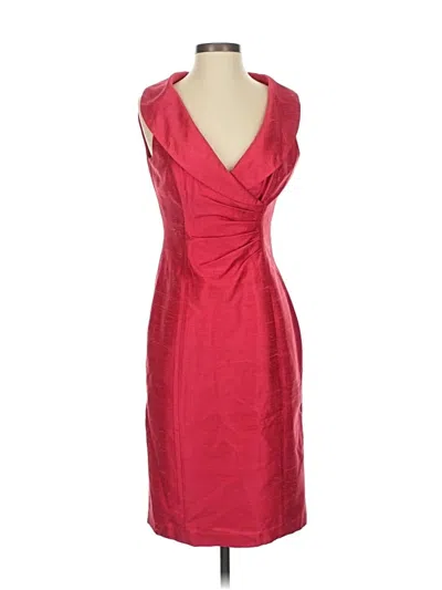 Pre-owned Kay Unger Cocktail Dress In Red