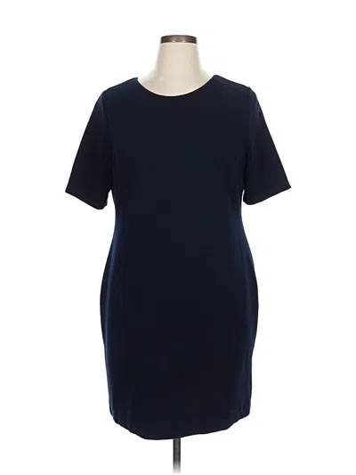 Pre-owned Mario Serrani Casual Dress In Blue