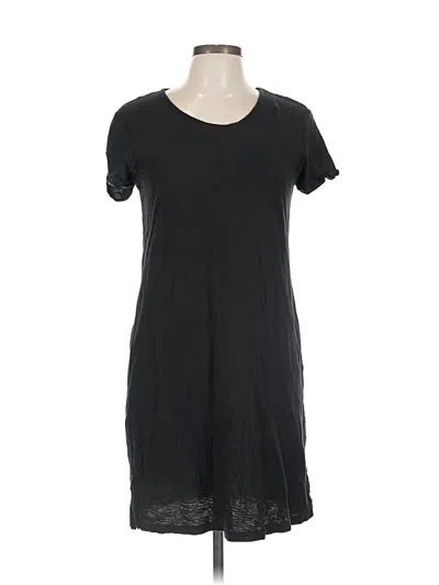 Pre-owned James Perse Casual Dress In Black