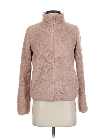 Pre-owned Uniqlo Cardigan Sweater In Brown