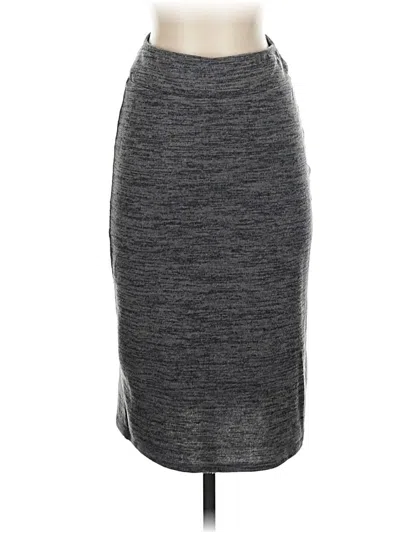 Pre-owned Hollister Casual Skirt In Gray
