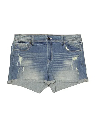 Pre-owned Eunina Denim Shorts In Blue