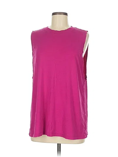 Pre-owned Lululemon Athletica Cardigan Sweater In Pink