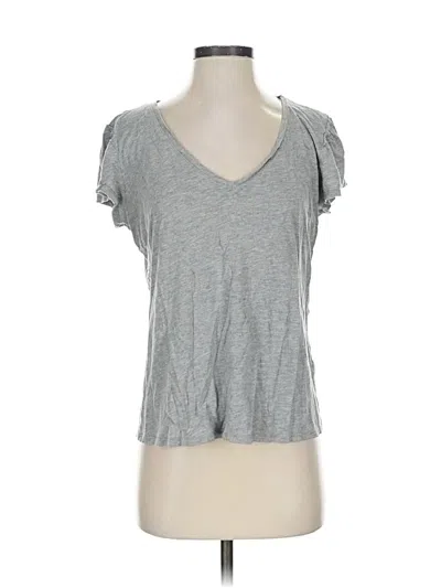 Pre-owned Michael Stars Short Sleeve T-shirt In Gray