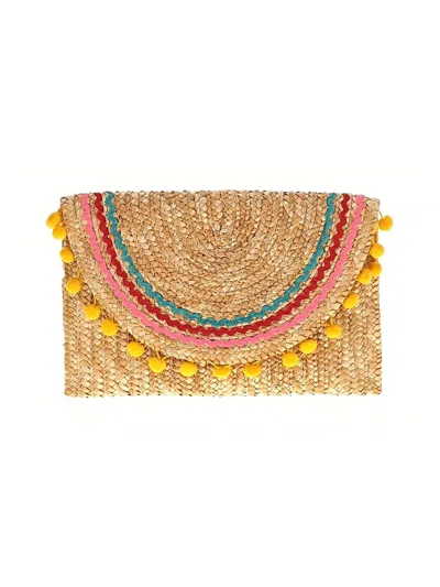 Pre-owned Shiraleah Clutch In Brown