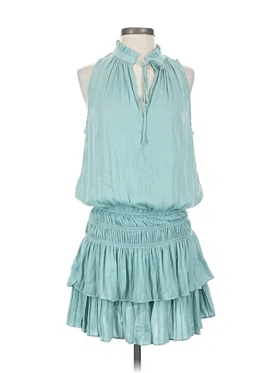 Pre-owned Mustard Seed Casual Dress In Blue