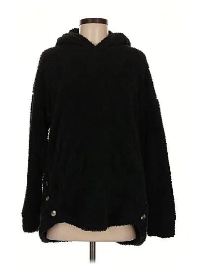 Pre-owned The Sweatshirt Project By French Laundry Pullover Sweater In Black