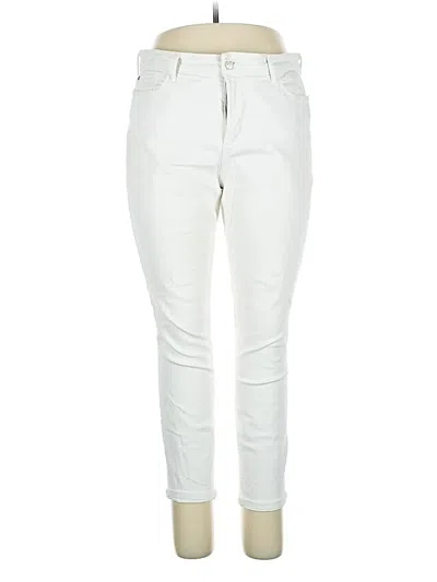 Pre-owned Nydj Jeans In White