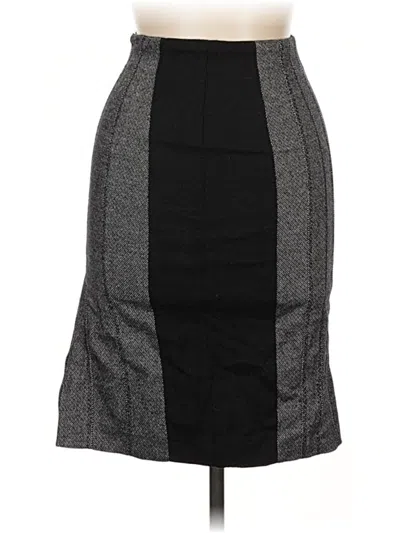 Pre-owned Karen Millen Formal Skirt In Gray