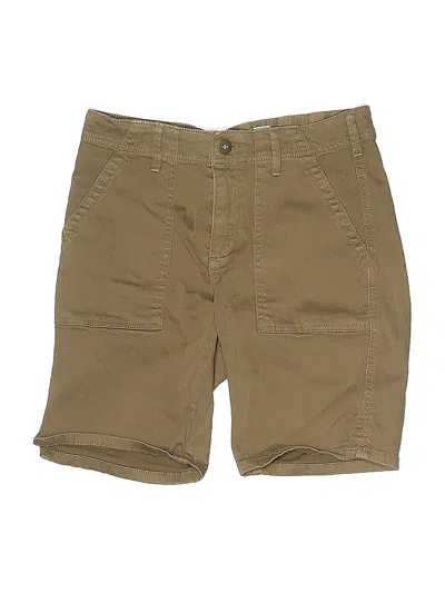 Pre-owned By Anthropologie Khaki Shorts In Brown