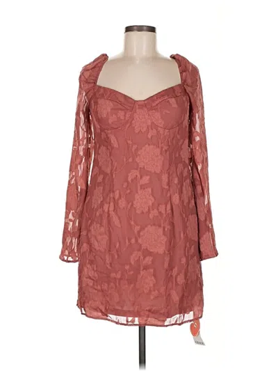 Pre-owned Cider Cocktail Dress In Burgundy