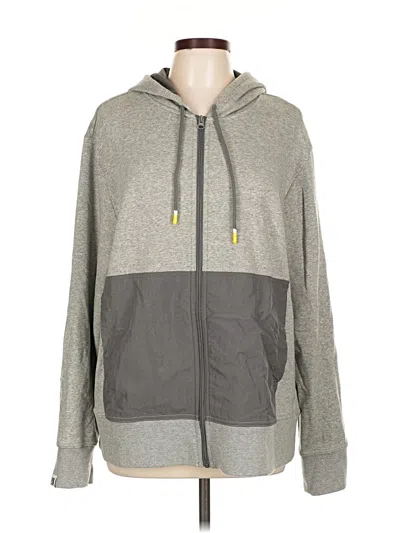 Pre-owned Bonobos Zip Up Hoodie In Gray