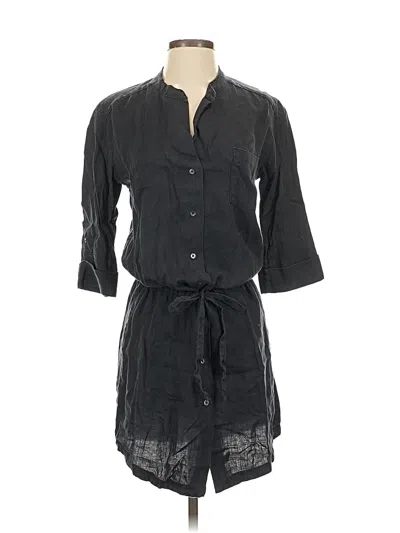 Pre-owned James Perse Casual Dress In Black