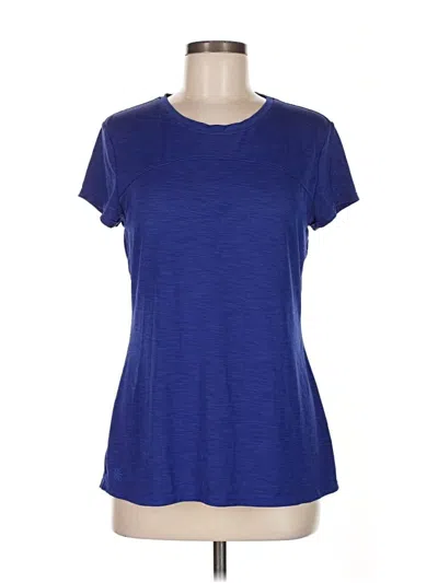 Pre-owned Athleta Active T-shirt In Blue