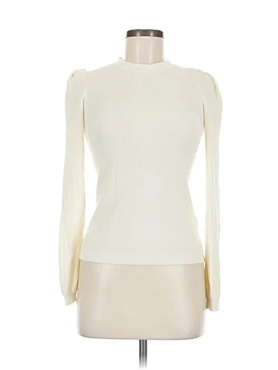 Pre-owned Ba&sh Long Sleeve T-shirt In White