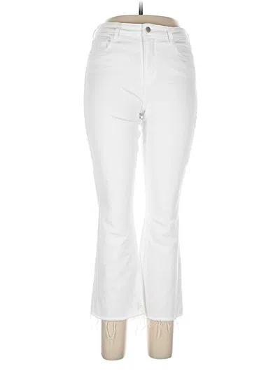 Pre-owned L'agence Jeans In White