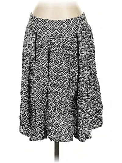 Pre-owned Solitaire Casual Skirt In Gray