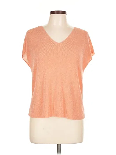 Pre-owned Cece Cardigan Sweater In Orange