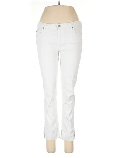 Pre-owned Adriano Goldschmied Jeans In White
