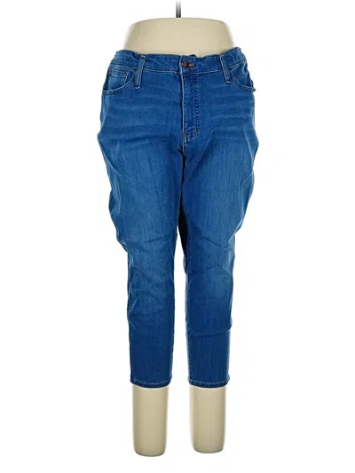 Pre-owned Madewell Jeans In Blue
